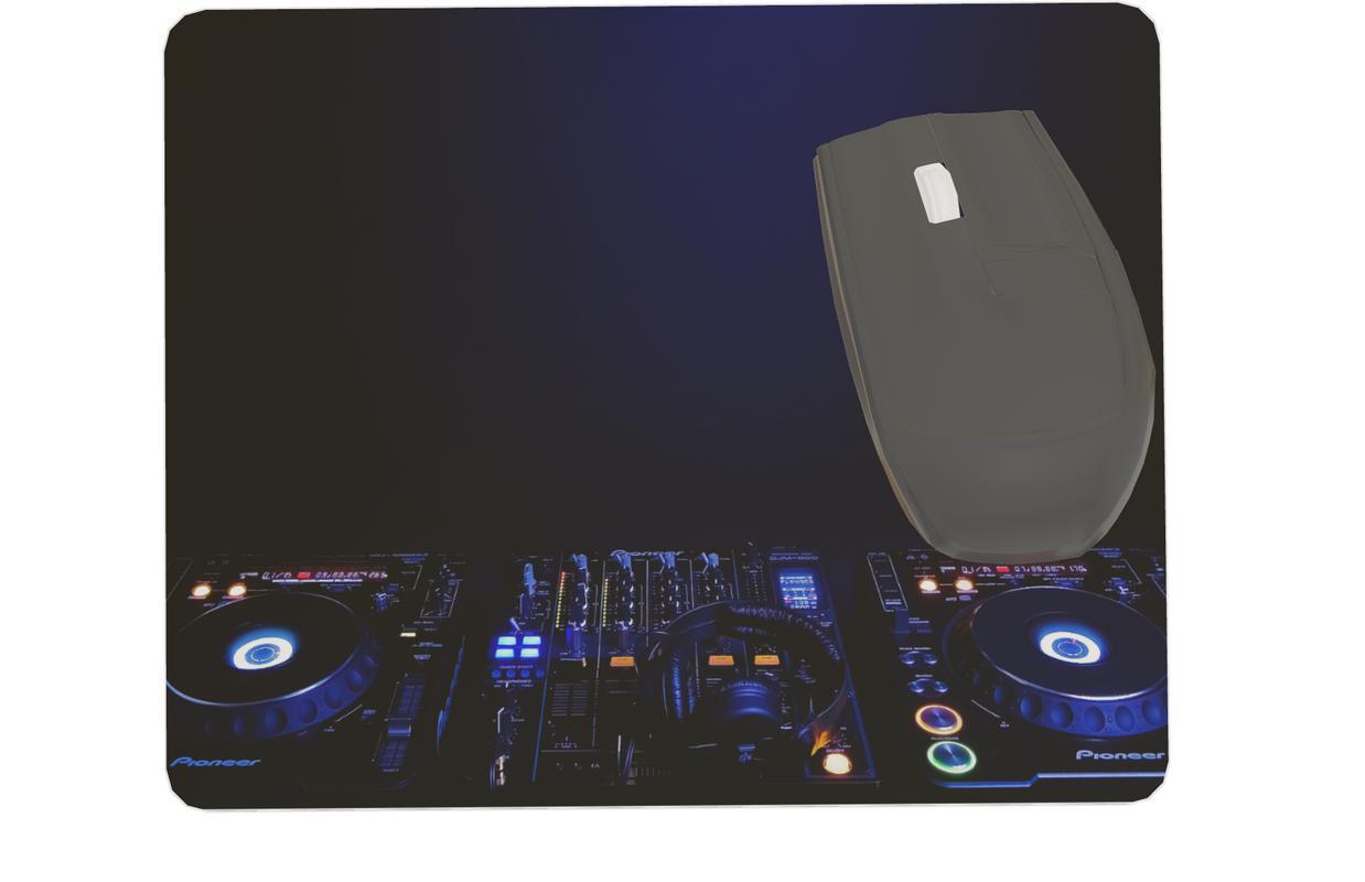 Miniatura Mouse Pad Music Dj Modelo 1