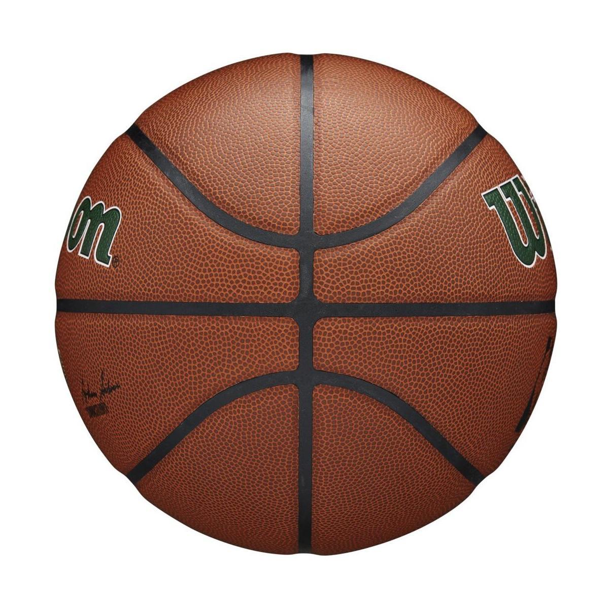 Miniatura Bola Basquete Wilson NBA Milwaukee Bucks Tm 7