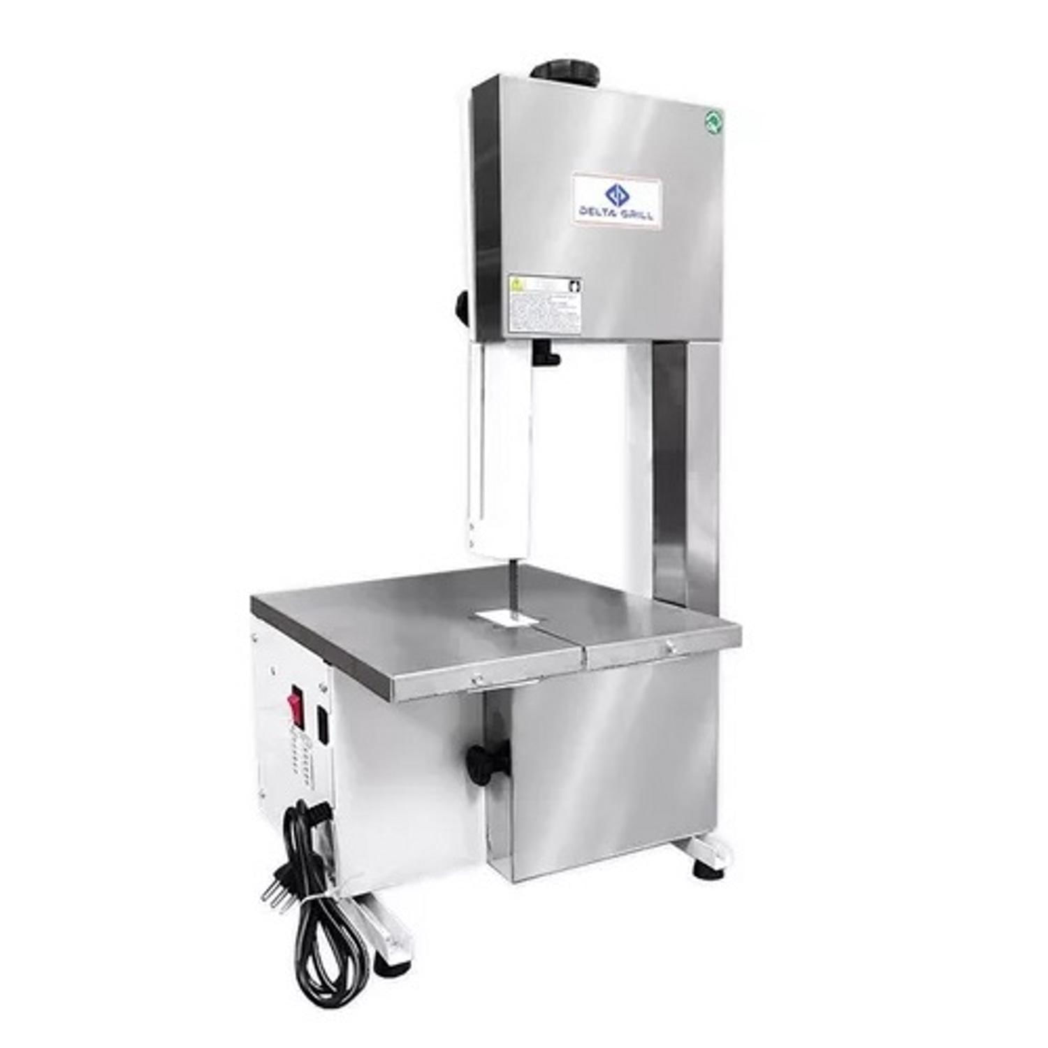 Miniatura Serra Fita Elétrica Açougue Delta Grill 1,46m Inox 1/3cv