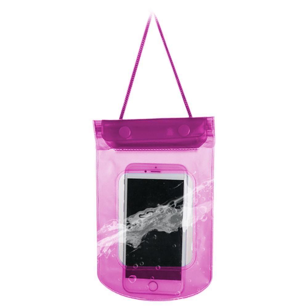 Miniatura Capa A Prova Dágua Celular Mergulho Rosa