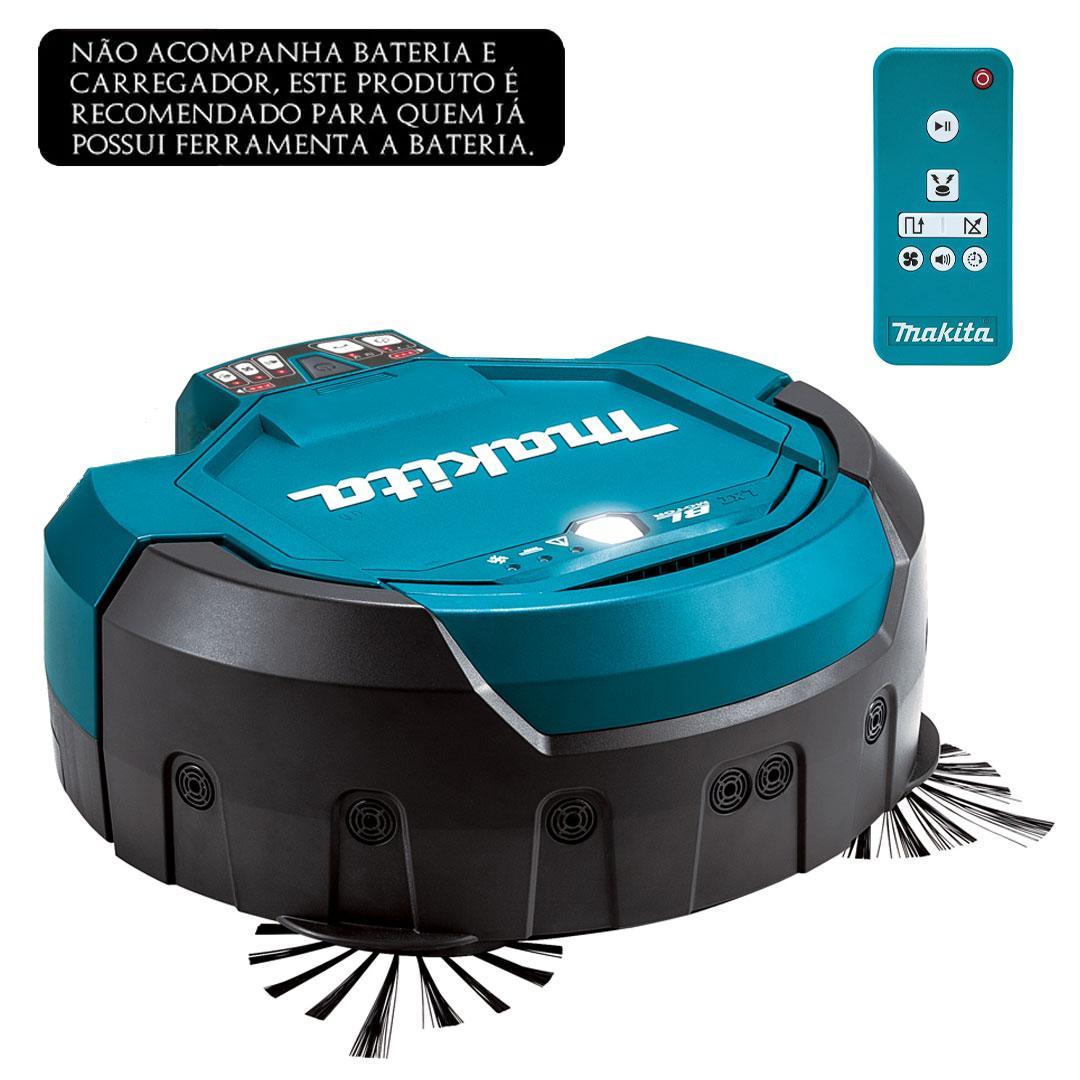 Miniatura Aspirador Robô A Bateria 18V Drc200Z Makita