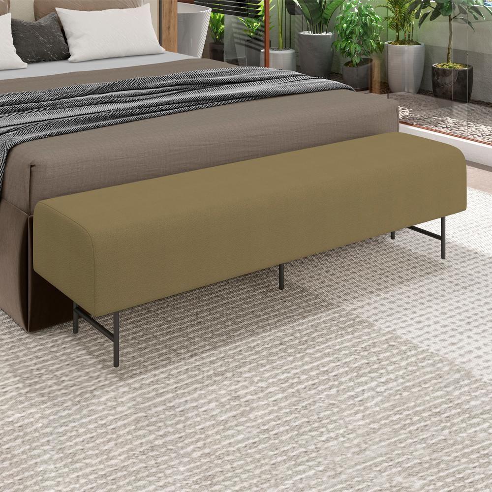 Puff Recamier 143 Cm Pes Metal Baid Veludo Sl 945 Peer Sl 945