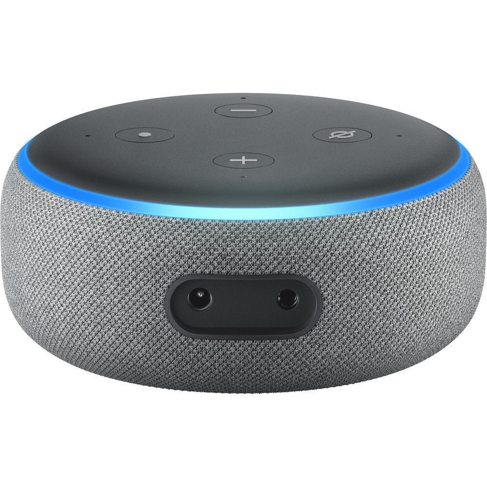 Miniatura Smart Speaker Amazon Alexa Echo Dot 3 Cinza Português 20 - Smart speaker - Amazon - Corrente direta