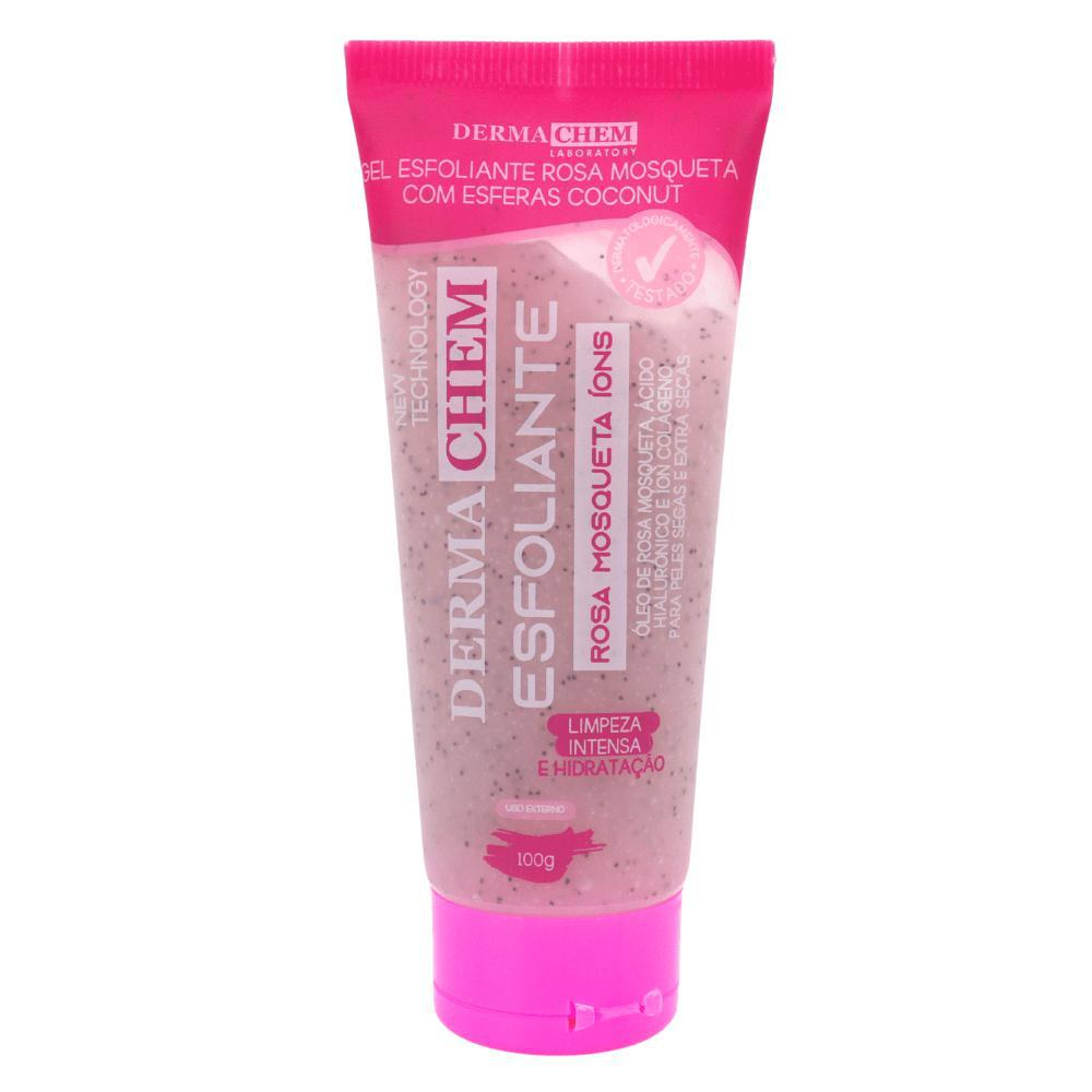 Miniatura Gel Esfoliante Rosa Mosqueta Íons Dermachem 100G
