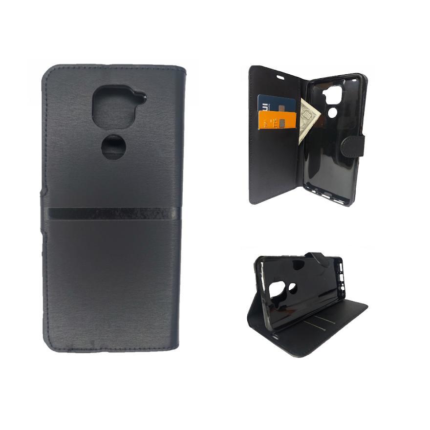 Miniatura Capa Carteira Para Xiaomi Note 9 - Capinha Cor: Preta