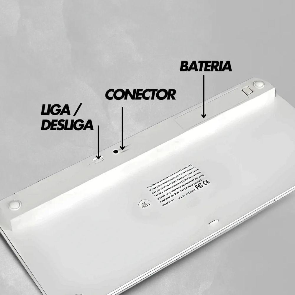 Miniatura Teclado Sem Fio Bluetooth