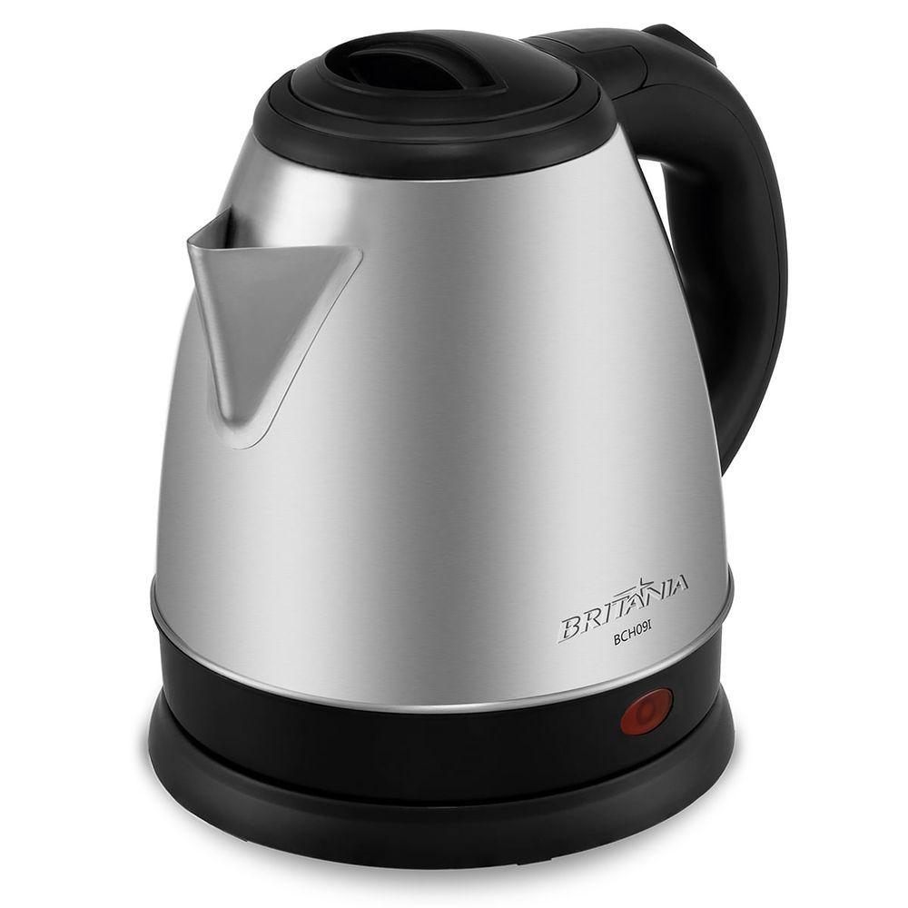 Miniatura Chaleira Elétrica Britânia BCH09I 1,2L  Inox 110V