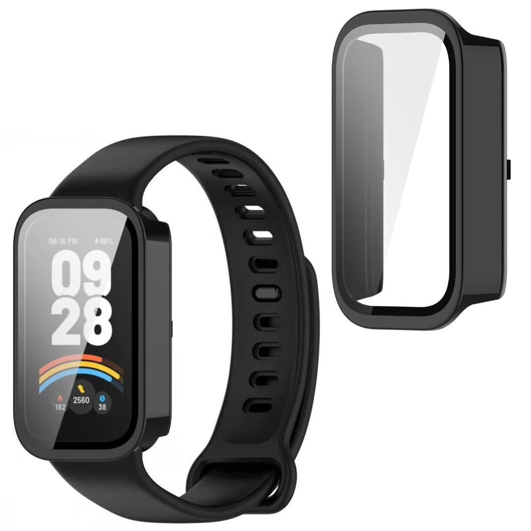Miniatura Case Para Xiaomi Smart Band 9 Active - Acrílico Com Vidro
