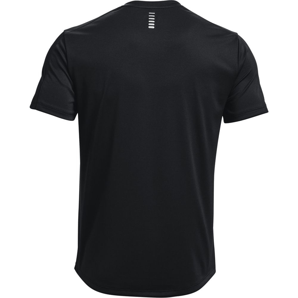 Miniatura Camiseta de Corrida Masculina Under Armour Graphic Print FILL 3GG Cinza