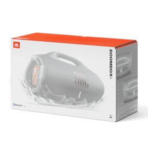 Caixa de Som JBL Boombox 4 210W Bluetooth IP68 Bateria 34h Branco