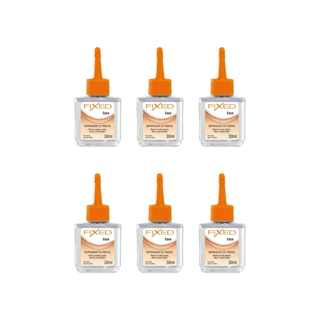 Miniatura Reparador De Pontas Fixed Coco 30Ml-Kit C/6Un