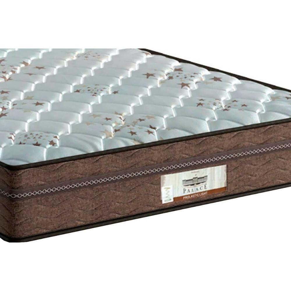 Miniatura Cama Box Queen: Colchão Molas Ensacadas Probel Masterpocket Prodormir Pallace + Base Brown(158X198)