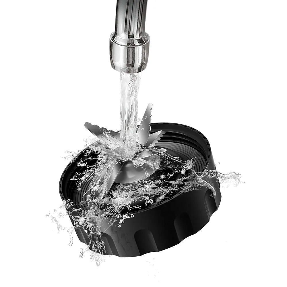 Miniatura Liquidificador Philips Walita Ri2242/91 Jarra Inquebrável 1200w Preto 110V