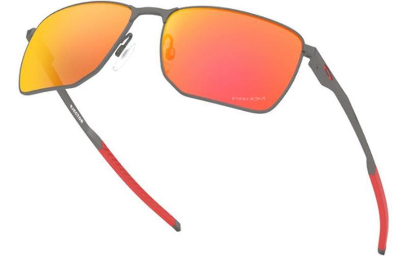Miniatura Óculos De Sol Oakley Ejector Gun Metal Prizm Ruby Lançamento