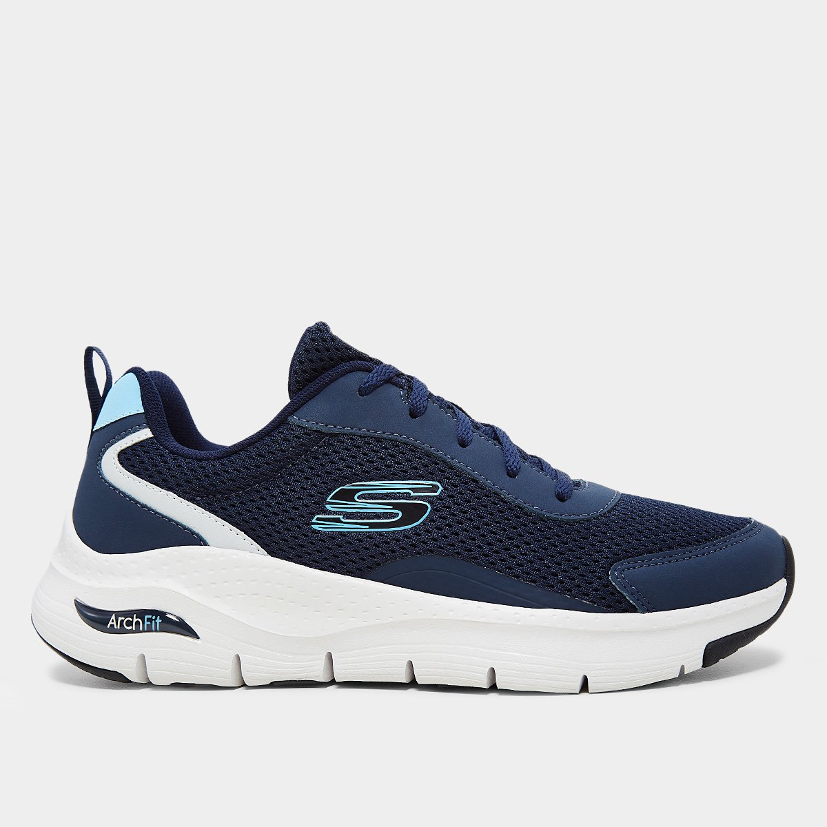Miniatura Tênis Skechers Arch Fit Masculino Azul Escuro - 40