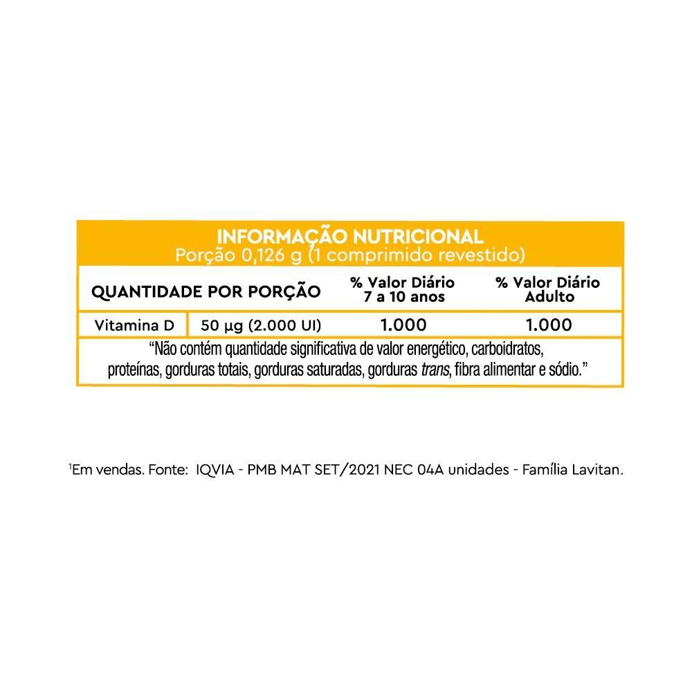 Miniatura Kit 2 Unidades Lavitan Vitamina D3 2.000Ui- 30 Comprimidos