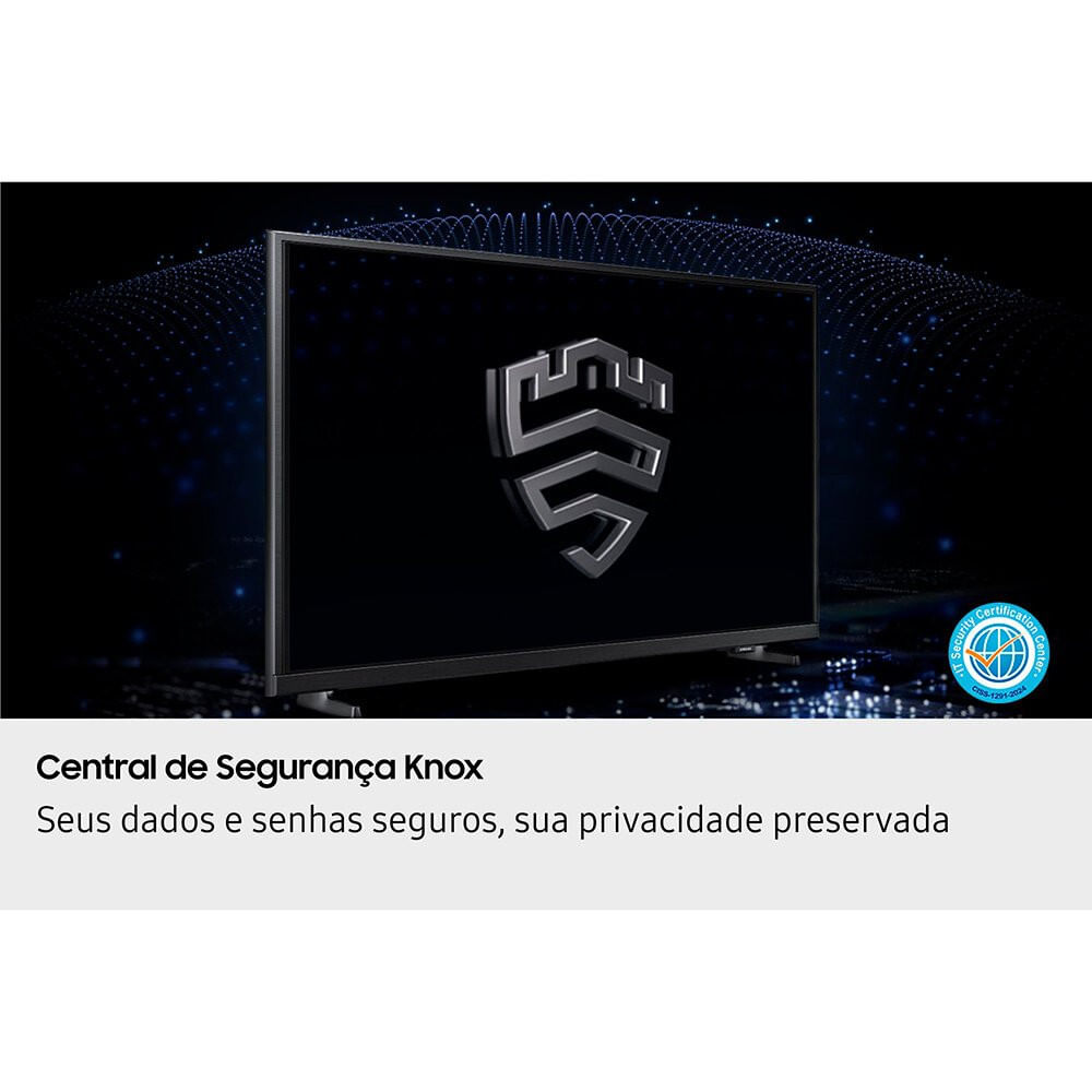 Smart TV 32 Polegadas Samsung H5000F 2025 HD Tizen Som em Movimento 108362402217 - Preto - Bivolt