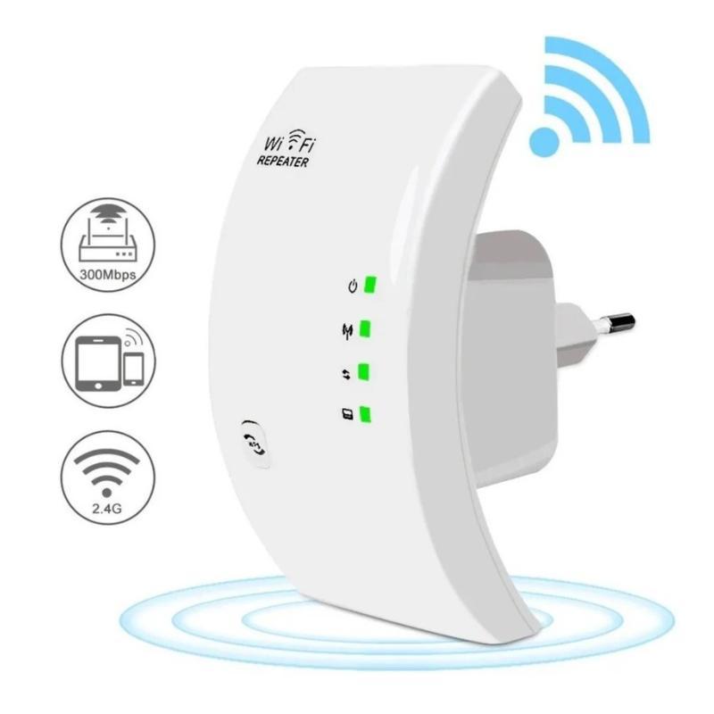 Miniatura Repetidor Sinal Wifi Roteador Amplificador 1800Mbps Tomada