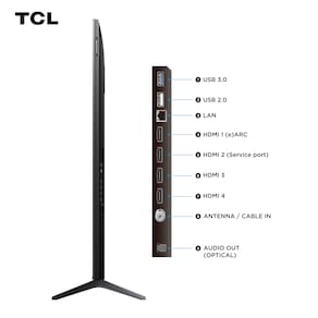 Smart TV 55” TCL 55C6K 4K QD-Mini Led 144Hz Sistema Operacional Google TV
