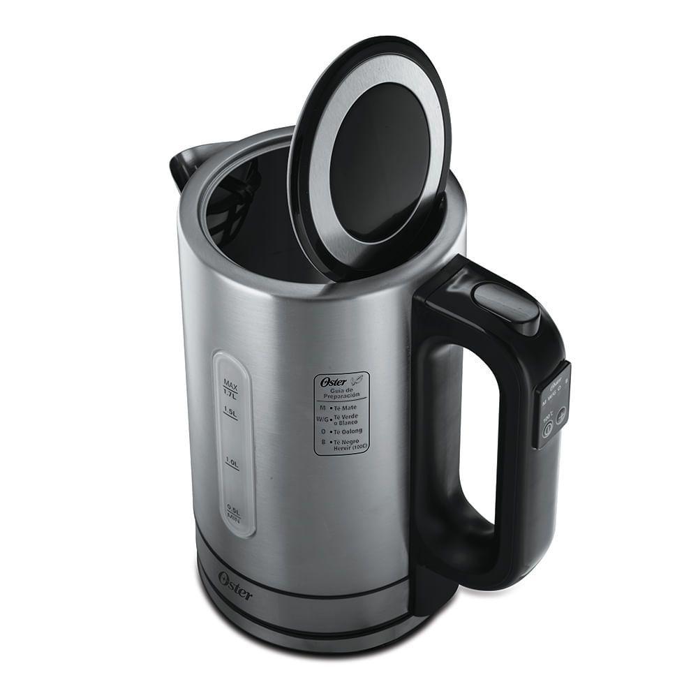 Miniatura Chaleira Elétrica Digital 1,7L Oster Inox 220V