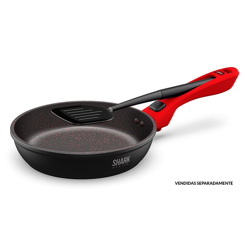 Panela Sauté Petit 20cm Ichef Ultra Polishop Shark Series - Vermelha | Ichef