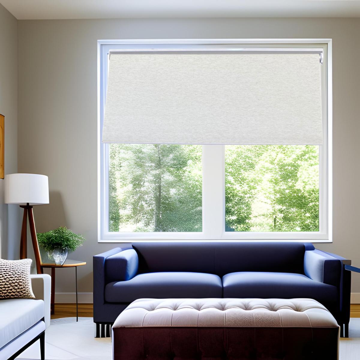 Miniatura Persiana Rolo Blackout Robust Linho 180 L X 160 A Cm Cobre