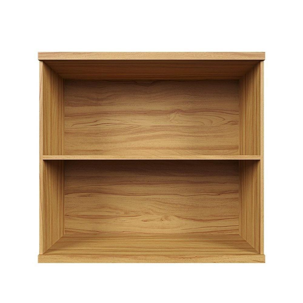 Miniatura Armário Aéreo de Cozinha 80cm com 2 Portas 100% Mdf Noruega Amendoa