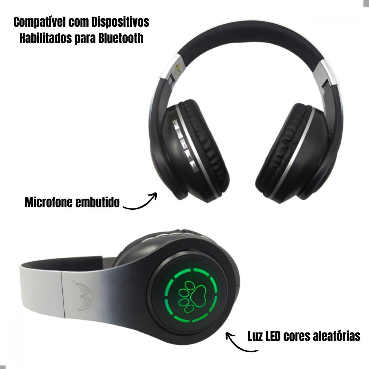 Miniatura Fone Bluetooth Headphone Bluetooth 5.0 Headset Redução Ruído