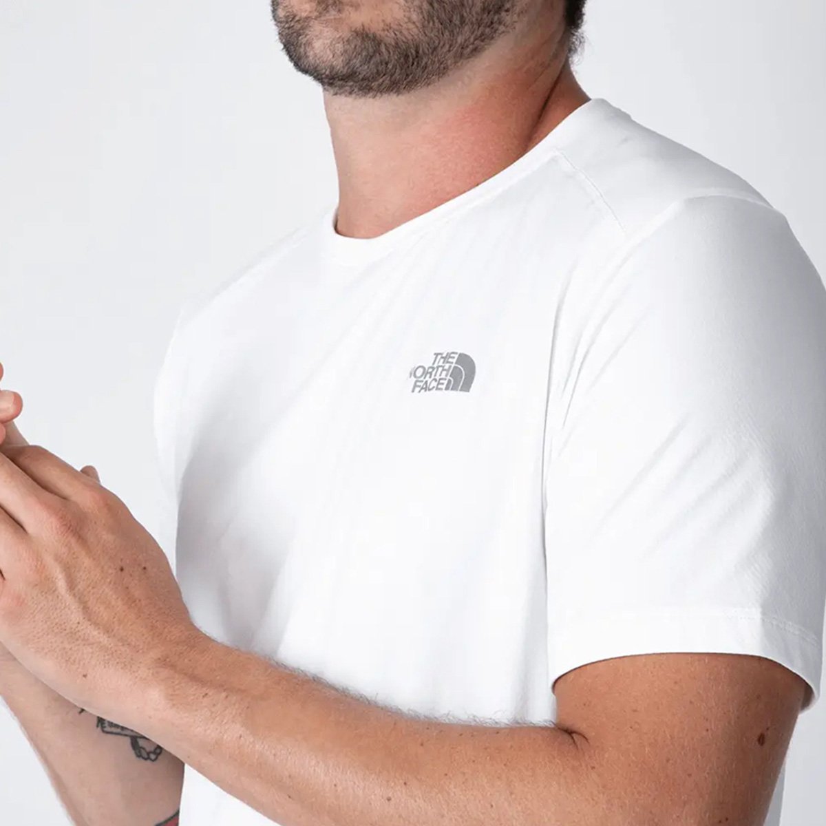 Miniatura Camiseta The North Face  Básica Masculina Branco - G