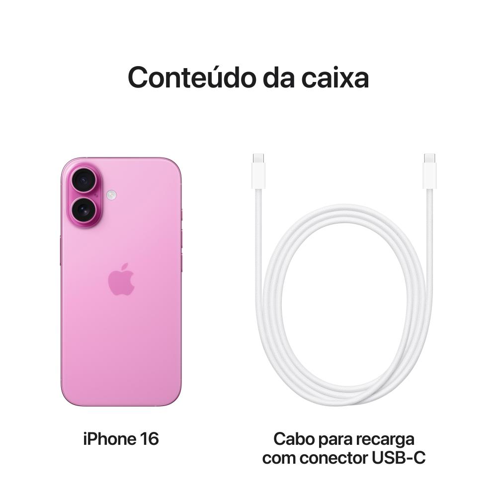 Apple iPhone 16 128GB Rosa