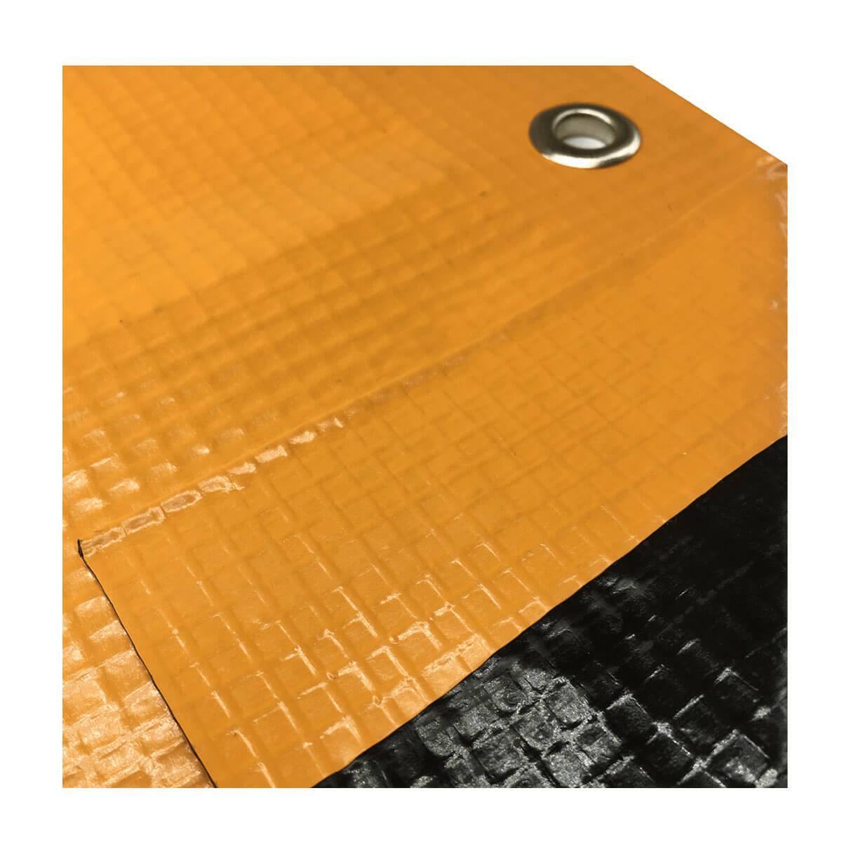 Miniatura Lona Multiuso Antichamas Cargolight Lj/Pt 6X6 M Laranja - Novo - Lona - Viniplast - Lona Multiuso Antichamas Carg.