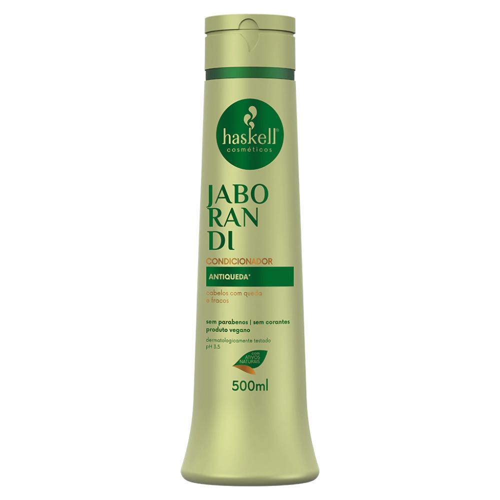 Kit Jaborandi Antiqueda Haskell Shampoo Condicionador 500Ml