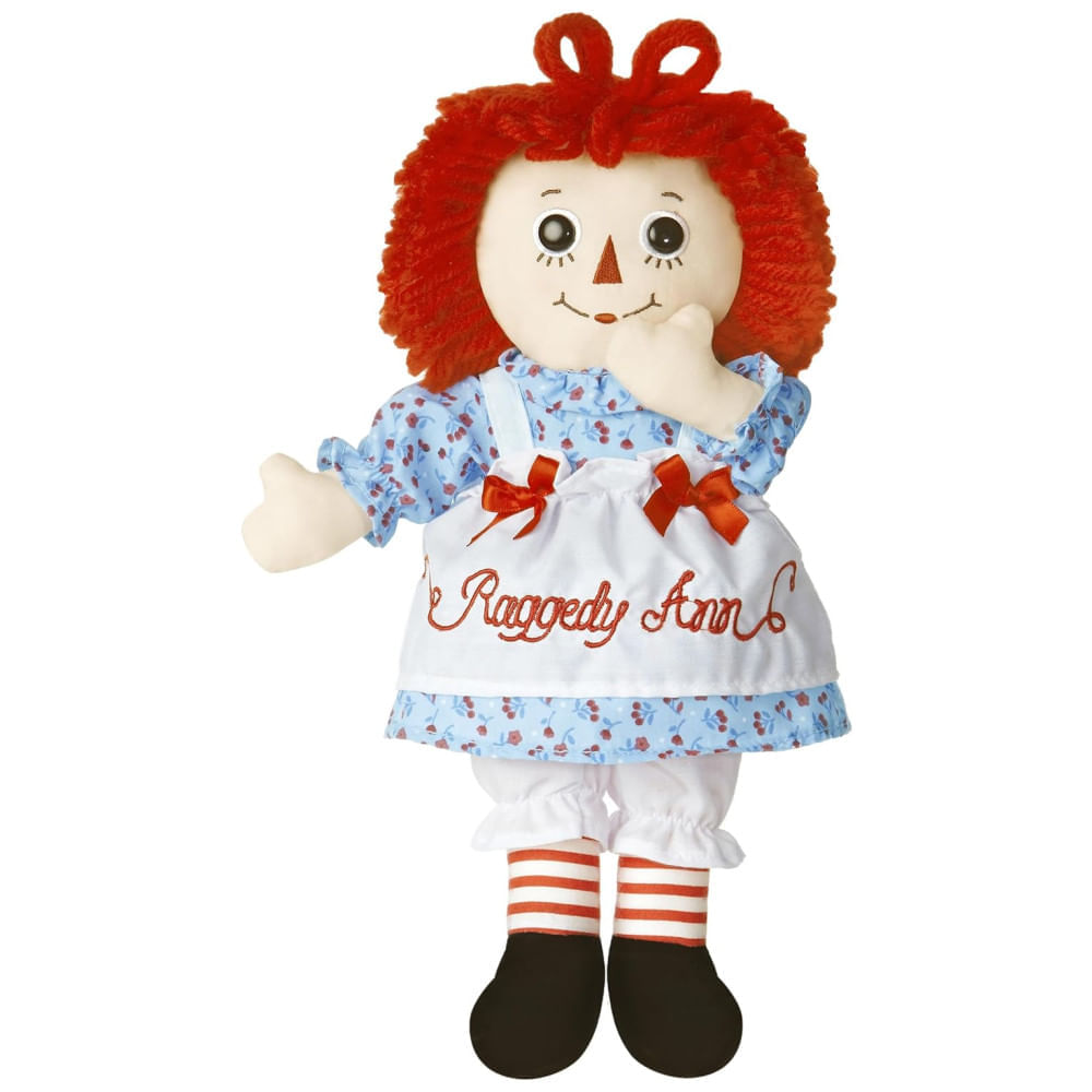 Miniatura Boneca Clássica Raggedy Ann Aurora World, Timeless - Multicolorida