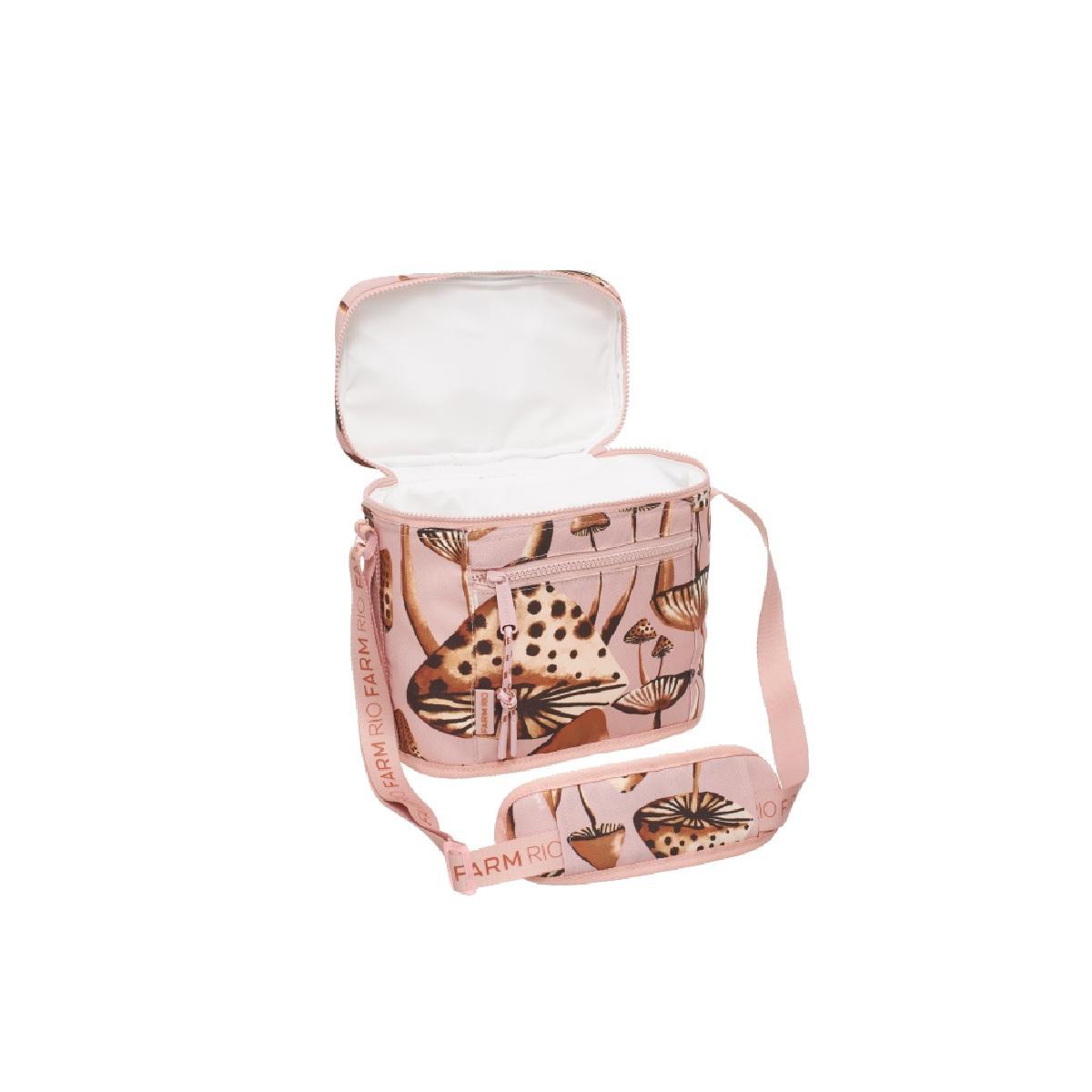Miniatura Bolsa Mini Cooler Farm Farofa Cogumelo