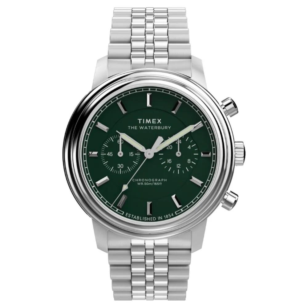 Miniatura Relógio Timex Waterbury Metropolitan Chronograph TW2Y23600
