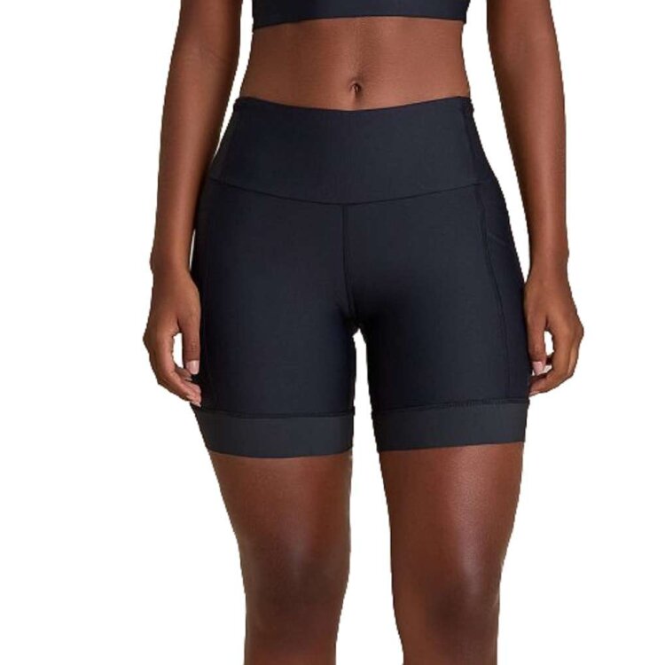 Miniatura Bermuda Live! Six Pockets Run Speed Feminino - Preto - PRETO