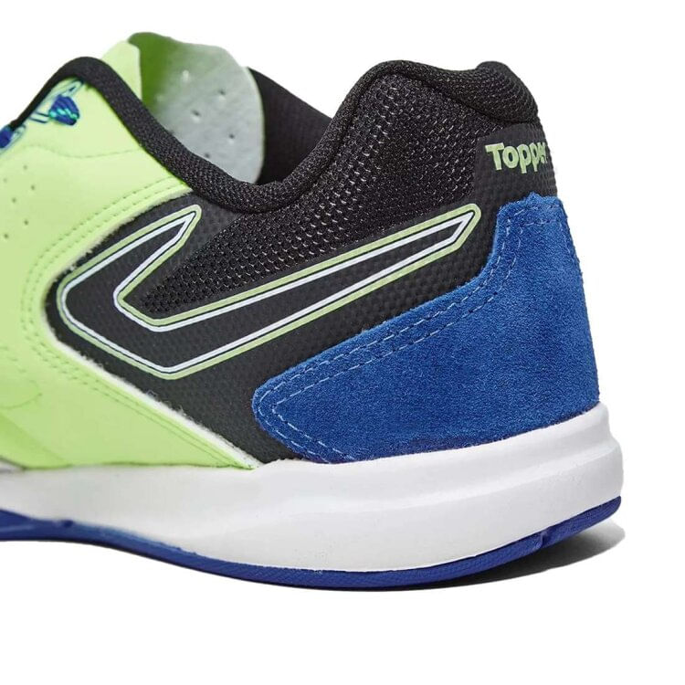 Tenis Futsal Topper Dominator Club V Infantil - VERDE/PTO