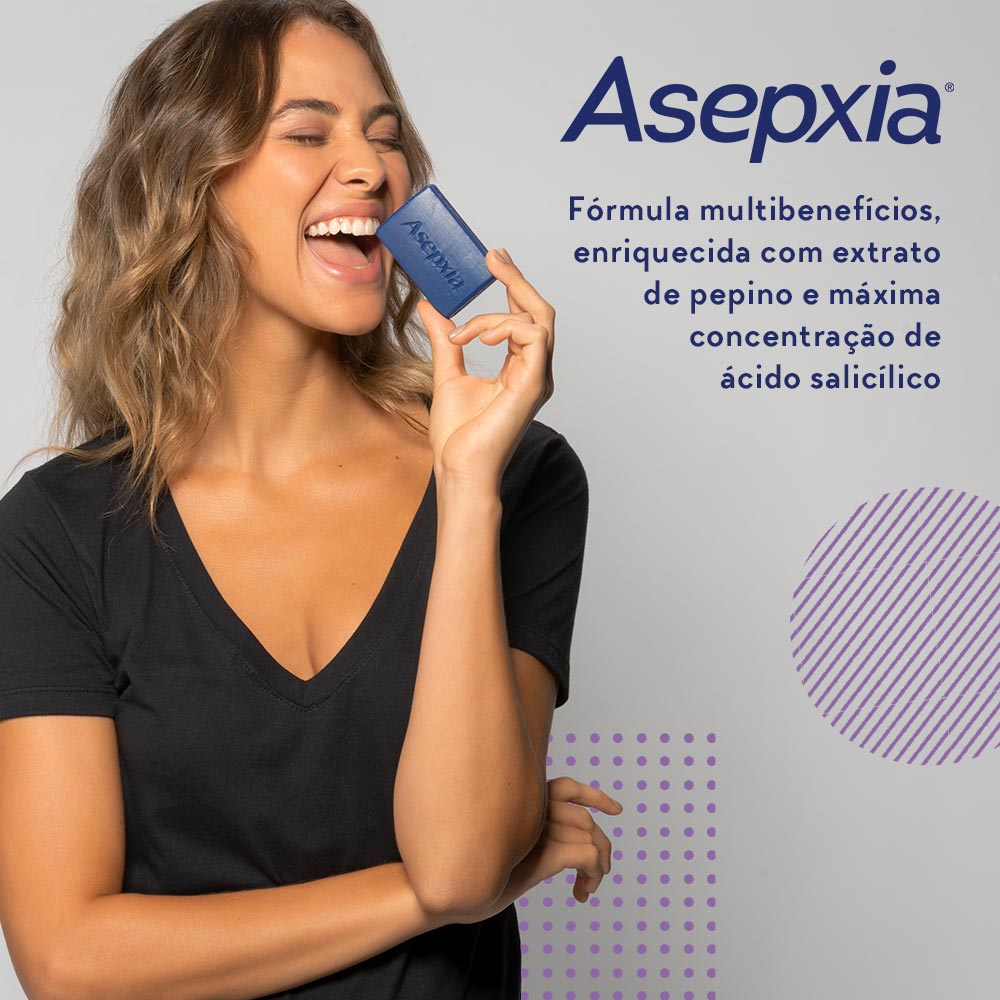 Miniatura Sabonete em Barra Asepxia - Sabonete Antiacne Suavizante 80g