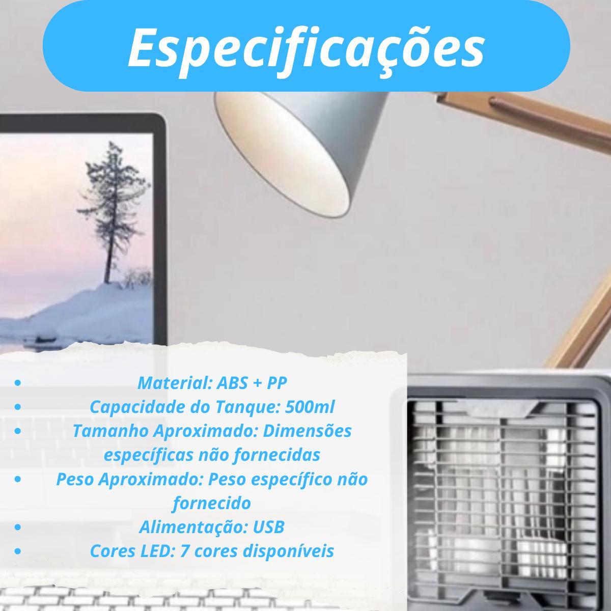 Miniatura Ar Condicionado Compacto 3In1 -