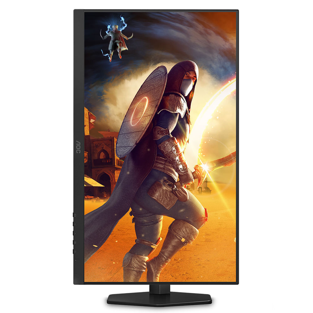 Miniatura Monitor Gamer AOC 27" 180Hz 0,5ms IPS Ajuste de Altura 27G4/P Bivolt
