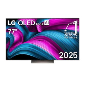 Miniatura Smart TV 77" OLED 4K LG OLED77C5PSA Processador a9 Gen8, WebOS 25 e Wi-Fi