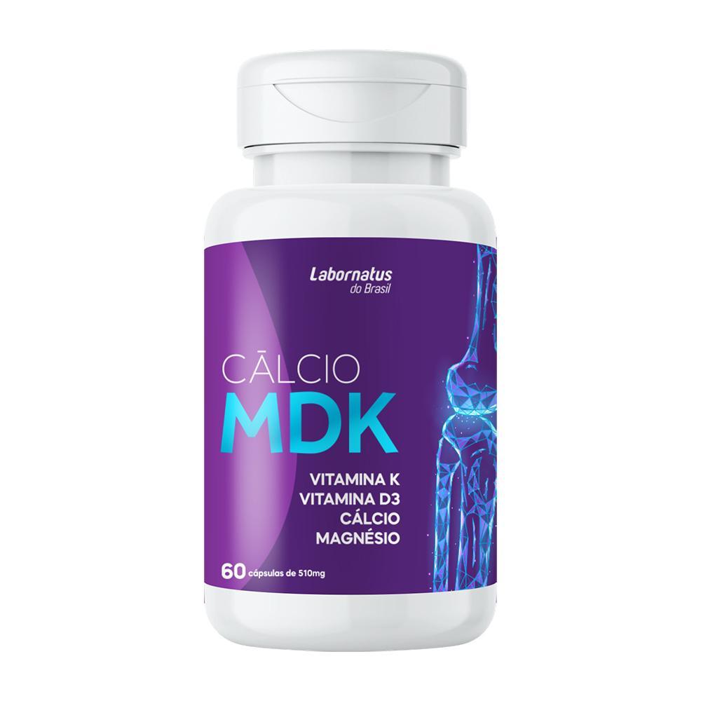 Miniatura Cálcio Mdk Vitaminas D3+K2 + Magnésio 60 Cápsulas 4 Caixas