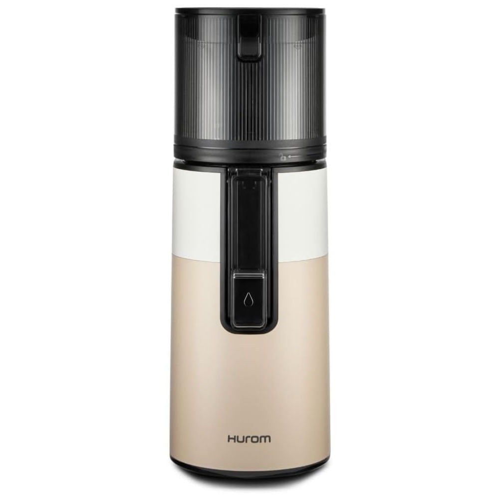 Miniatura Centrifuga de Frutas com Tcnologia Slow Squeeze Menas Oxidação e Motor Silencioso, 110V 150W, Hurom H400, Bege