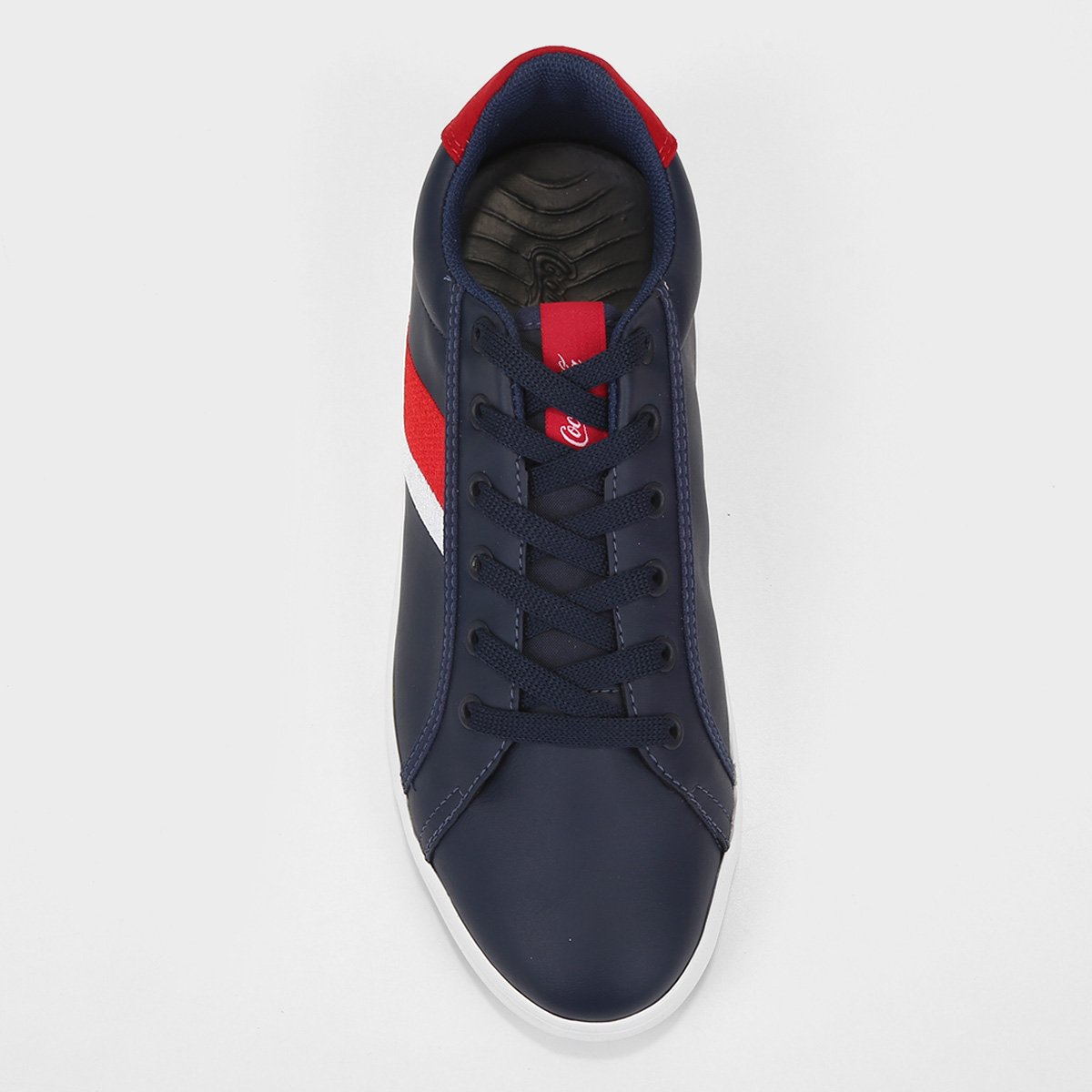 Miniatura Tênis Coca-Cola Shoes Madri Masculino Azul Petróleo - 38