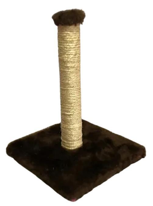 Miniatura Arranhador Mini Poste Marrom
