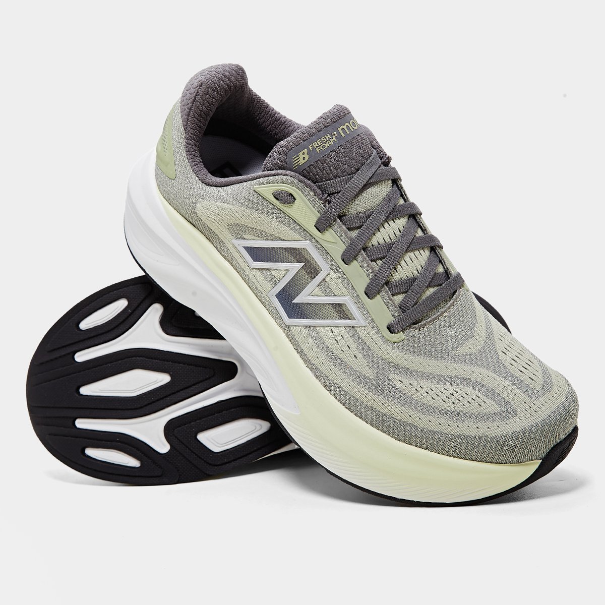 Miniatura Tênis New Balance Fresh Foam x More V6 Masculino Verde claro - 39