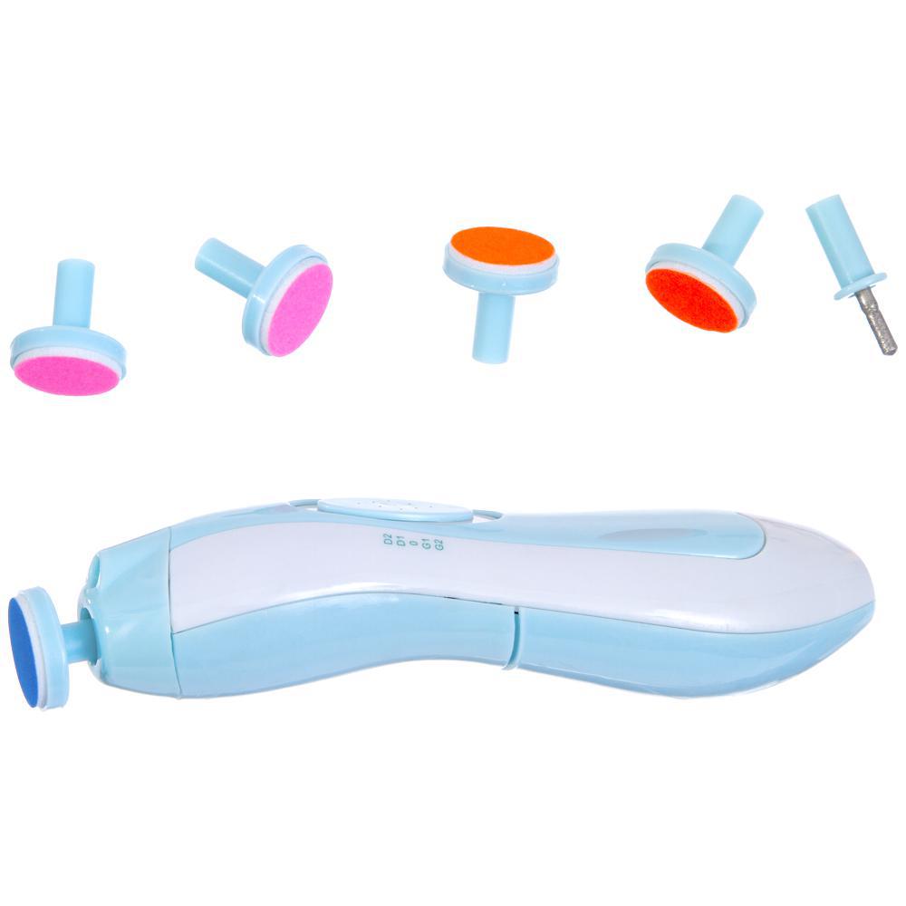 Miniatura Kit Lixa de Unha Elétrico Buba 13777 - 6 Lixas LED