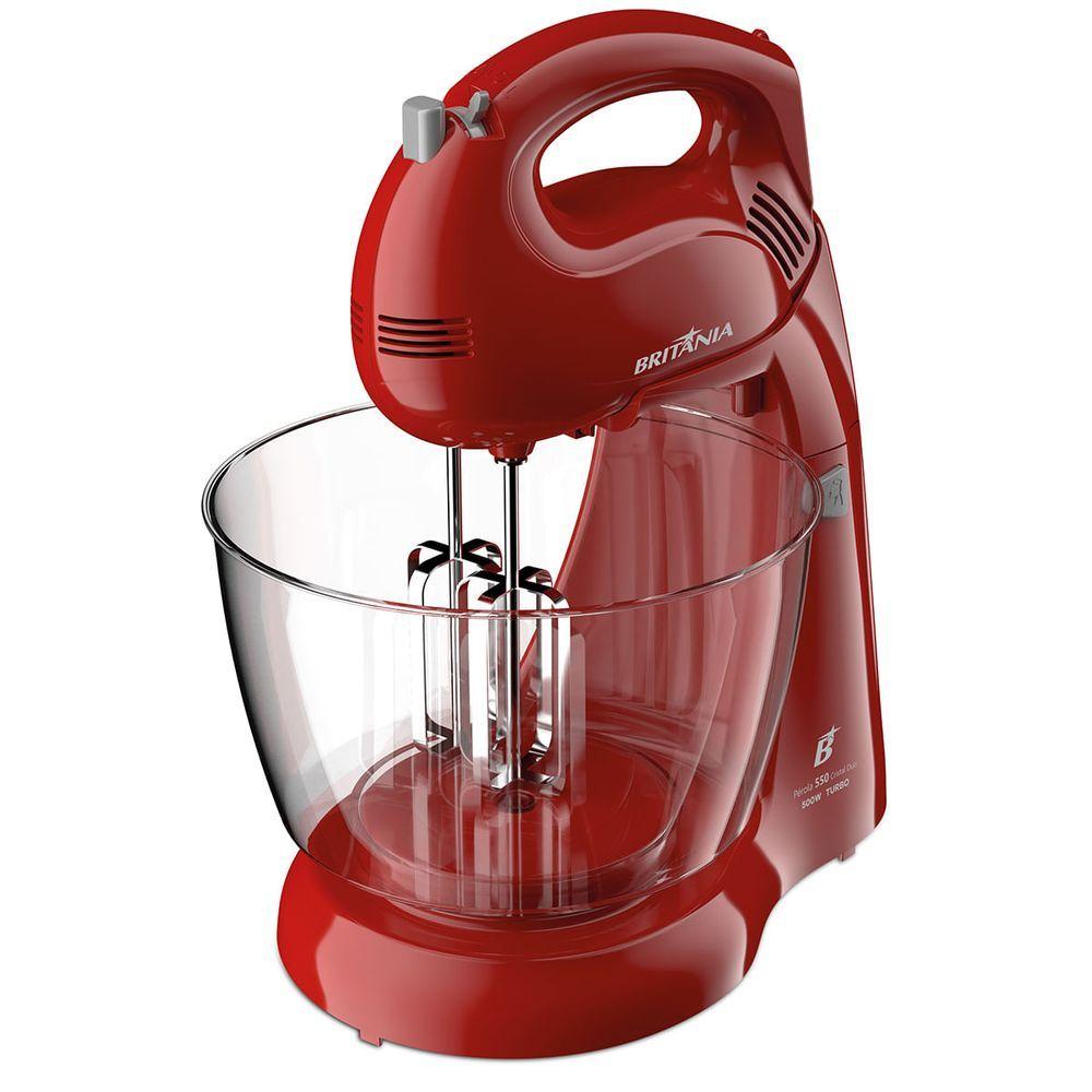 Batedeira Britânia Perola 550 Cristal 2 Tigelas 500W 220V 220V