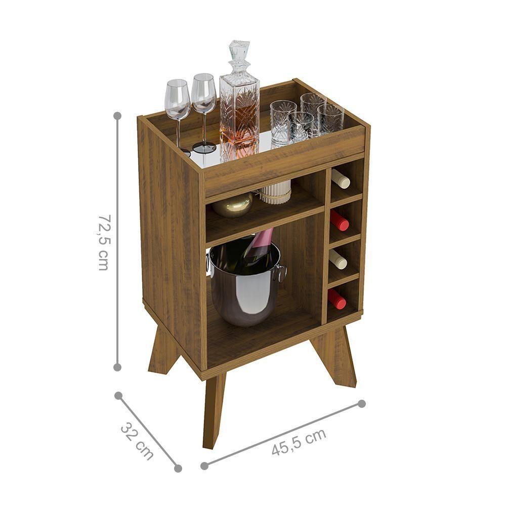 Conjunto Sala De Estar Completa Mogadíscio Pinho Off White