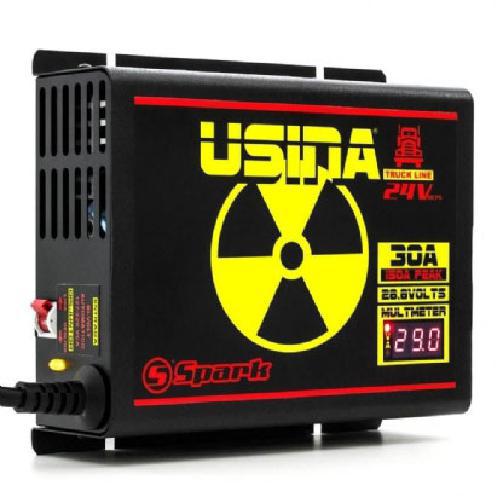 Miniatura Fonte Carregador Spark Usina 30Ah Truck Line 24V Bivolt